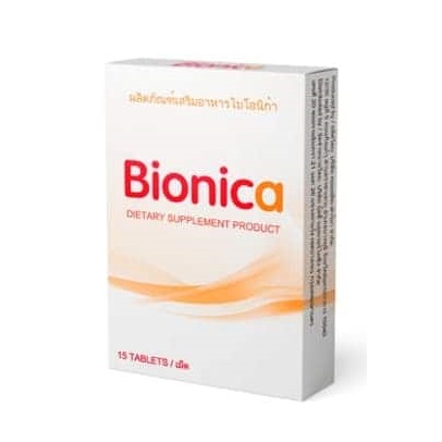 Bionica แท็บเล็ต - ราคา รีวิว ส่วนผสม วิธีรับประทาน ร้านขายยา - ประเทศไทย